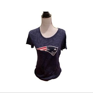 New England Patriot’s tshirt with logo